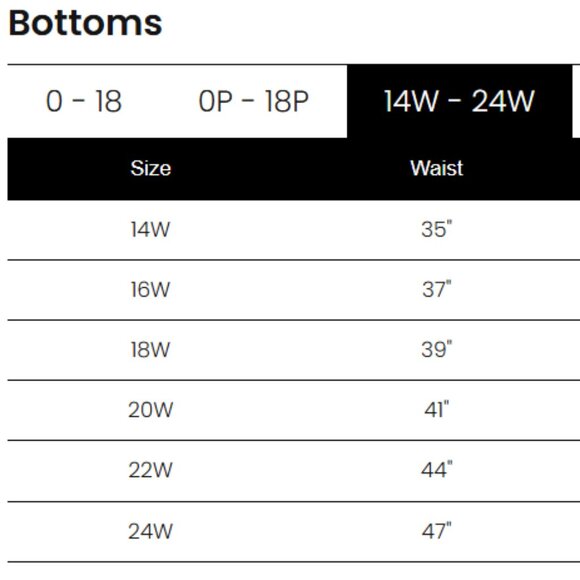 NWT DEMOCRACY Women's Plus size 22W High Rise Tapered Utility Pants - Picture 8 of 9